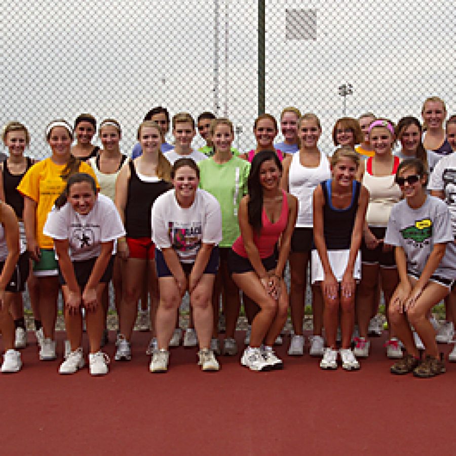 The Lindbergh High girls tennis team has been starting from scratch the last three years, and this season may have the fewest ingredients.