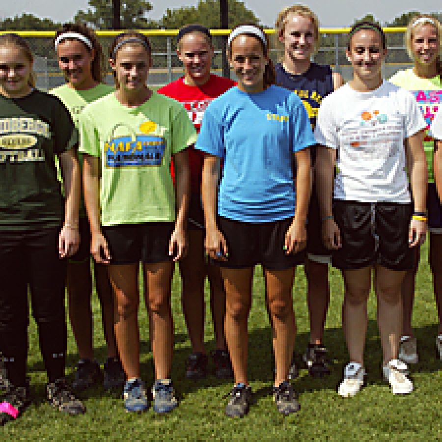 Bill Millgan photo
Head coach Darin Scotts Lindbergh High School softball team boasts eight returning starters from last years squad that went 14-13. Bill Milligan photo