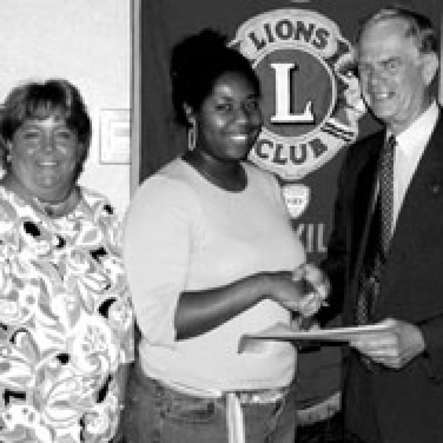 Lions Club awards scholarship