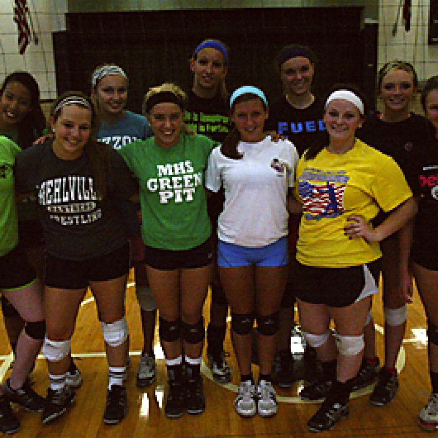 Mehlville head coach Susan Hurt is optimistic about the 2011 season for her girls volleyball team. Bill Milligan photo