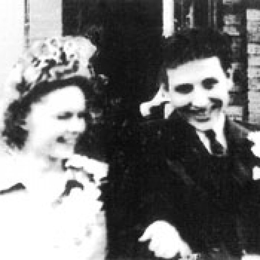 Mr. and Mrs. Siems in 1941