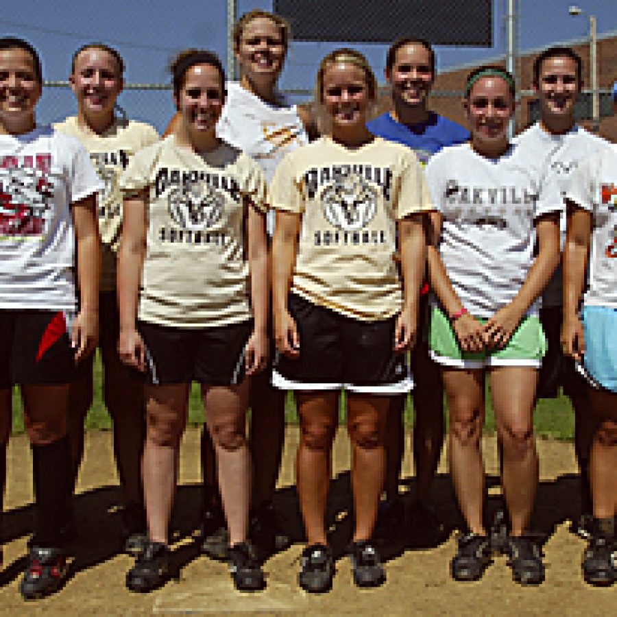 Oakville Senior High School head softball coach Rich Sturm is optimistic about the 2009 season as nearly all of his starters from last year are returning. Bill Milligan photo