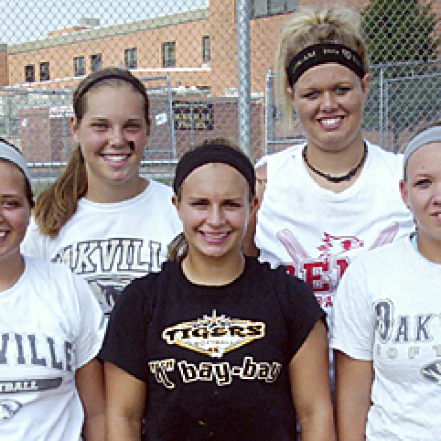 Oakville High School softball team