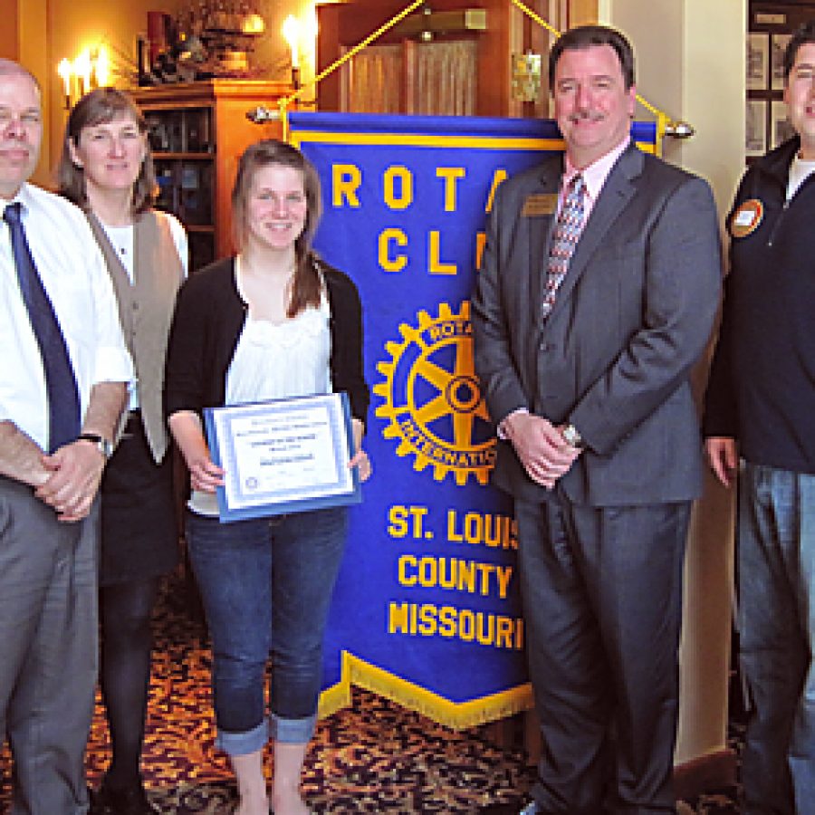 Rotary Club honors Student of the Month