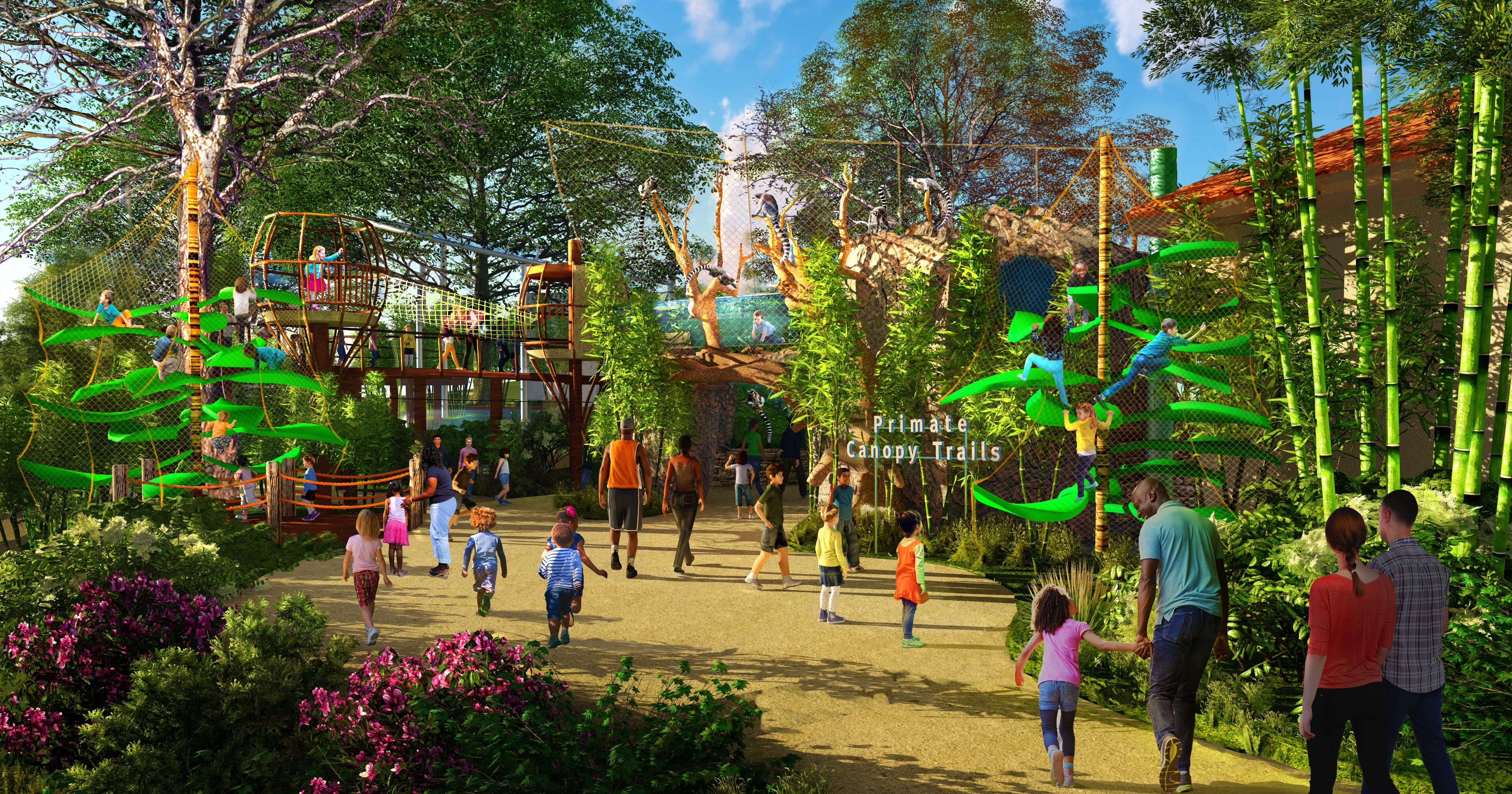 St. Louis Zoo will build more naturalistic habitat for monkeys, set to open in 2021 - Call ...